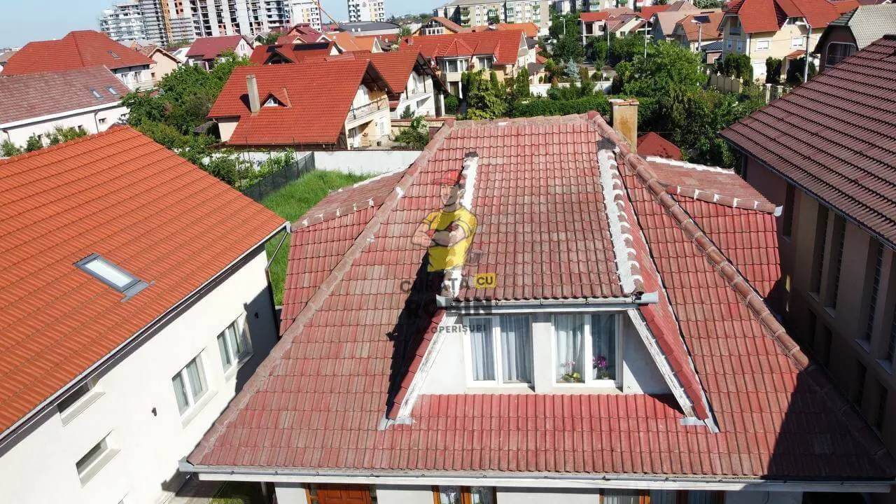 Curățare Acoperiș — înainte
